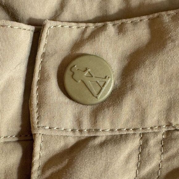 Royal Robbins Pants Womens Size 8 Khaki Nylon Cargo Convertible Hiking Outdoors - Picture 11 of 13